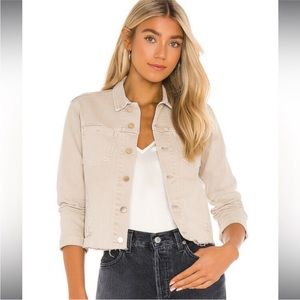 NWOT L’Agence Janelle Slim Jacket in Biscuit XS